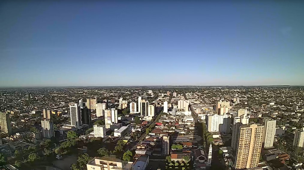 Campo Grande nesta manhã de terça-feira