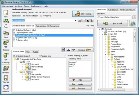 Personal Backup 6.2.11.0
