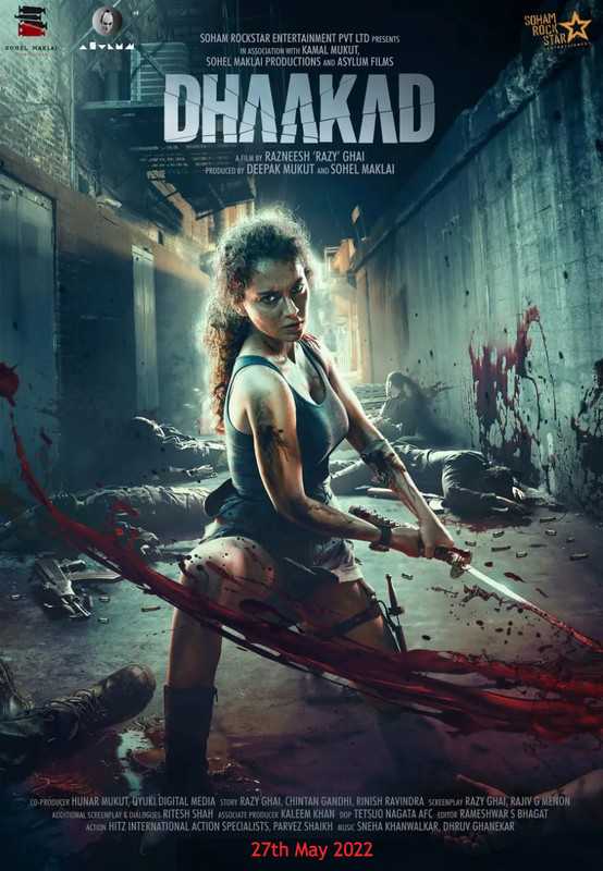 Dhaakad V2 PROPER 2022 1080p Hindi HDTS x264 AAC 2024MB QRips