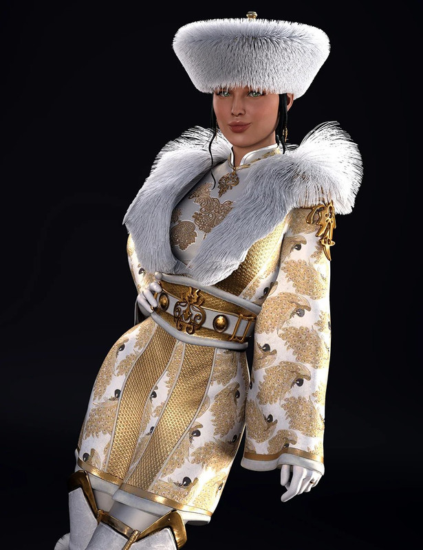 dForce Sujin Imperial Fantasy Outfit for Genesis 8 Females dForce Sujin Imperial Fantasy Outfit for Genesis 8 Females