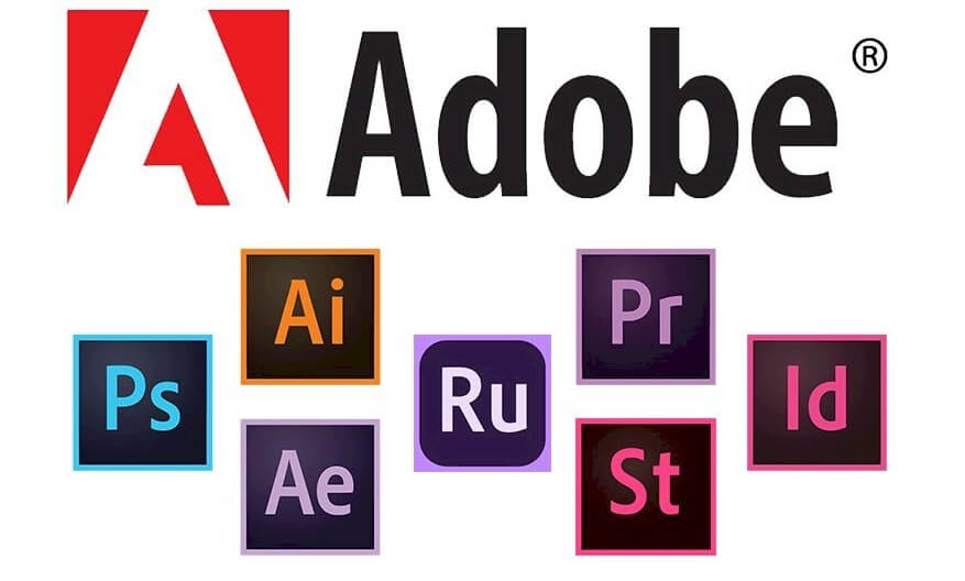 adobe logo products