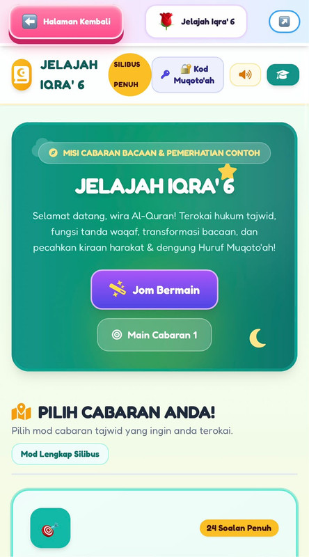 Paparan Sebenar Jelajah Iqra 6