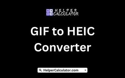 GIF to HEIC Converter