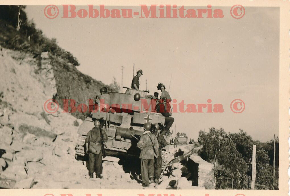 V903 Italien Corio 1944 Wehrmacht Panzerkampfwagen IV Schürzen Bandenkampf TOP
