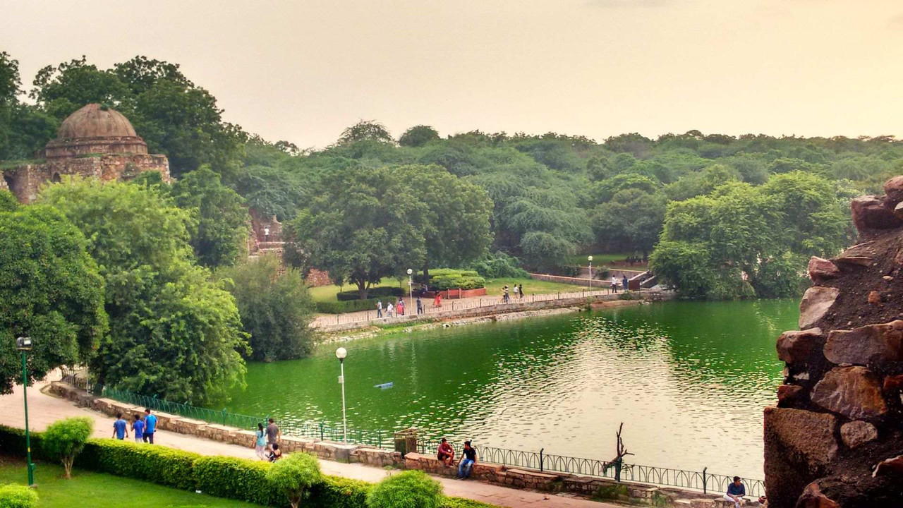 Hauz Khas Town Architecture
