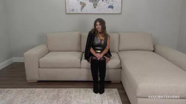 XXXJobInterviews – Dace – Interviews as Sexy Archer and gives FIRST ANAL
