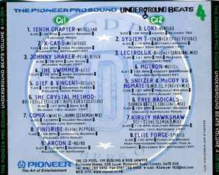 06/11/2023 - Various – Underground Beats (Volume 4)(2 x CD, Compilation, Limited Edition, Promo)(CD Pool – UB 004)  1997 R-2412655-1304606665
