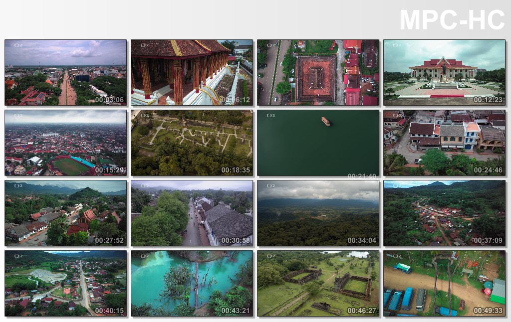 Podivuhodný Laos / Laos From Above / CZ