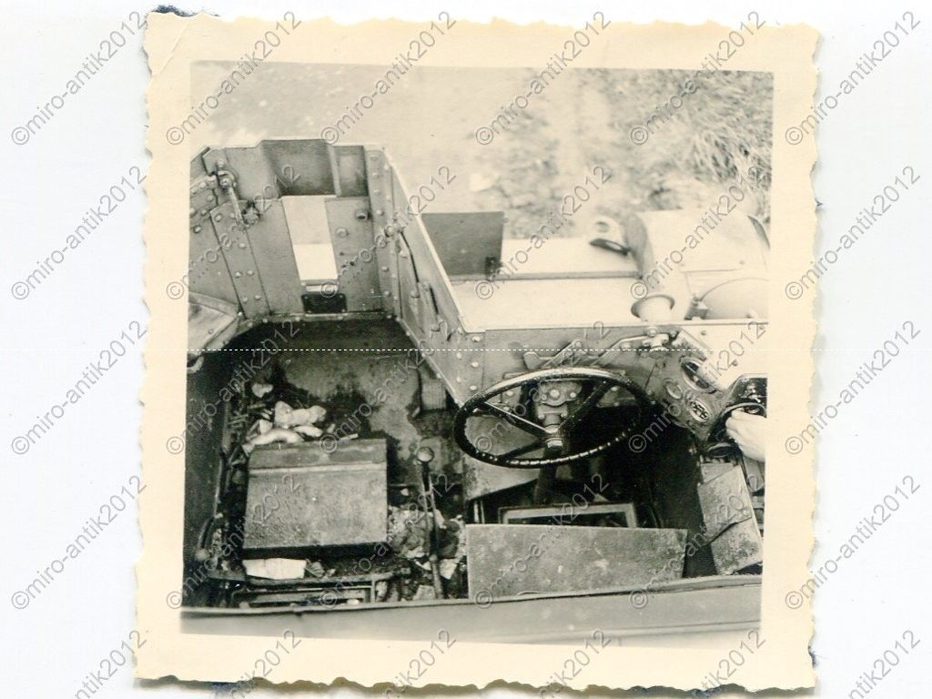 Foto, zerstörter Universal Carrier MK II Dünkirc