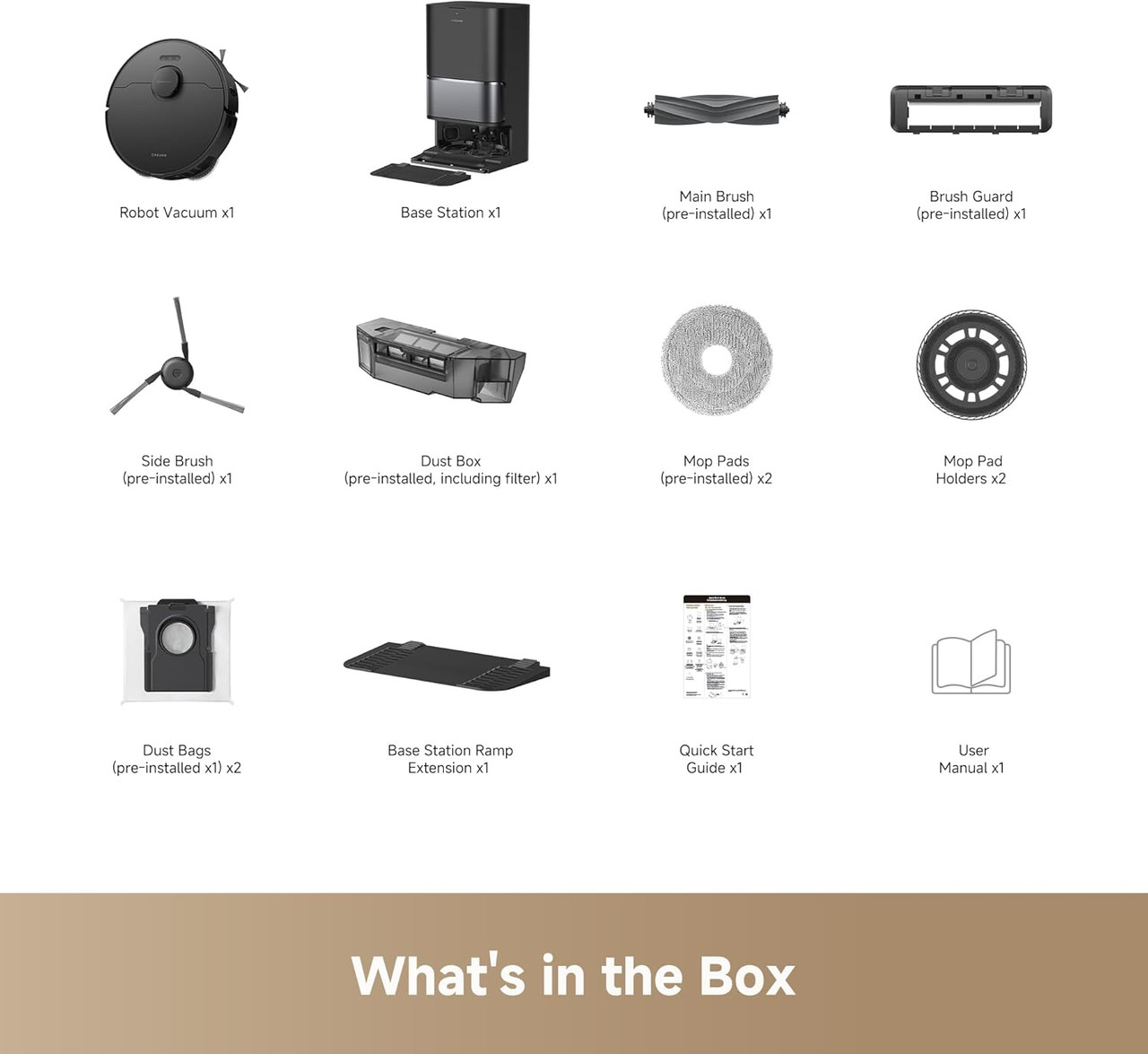 Dreame L40 Robot Vacuum mopping floors