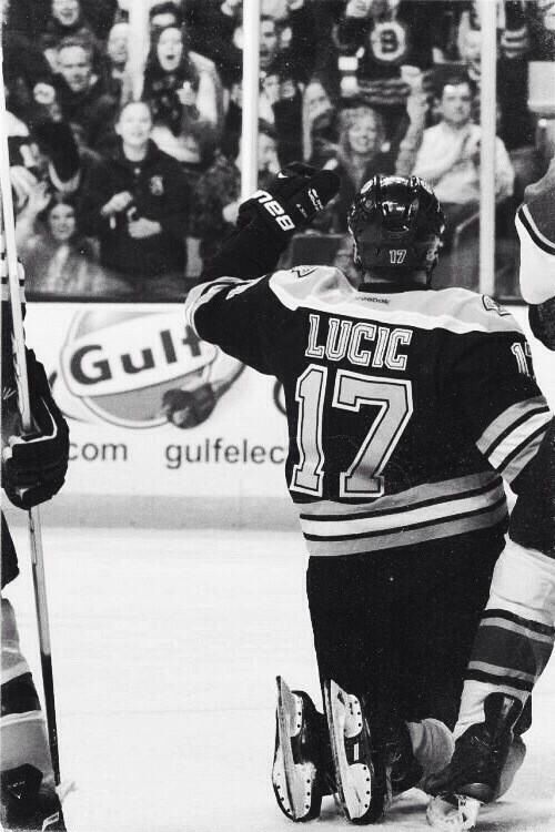 Milan Lucic beast mode as always #Bruins
