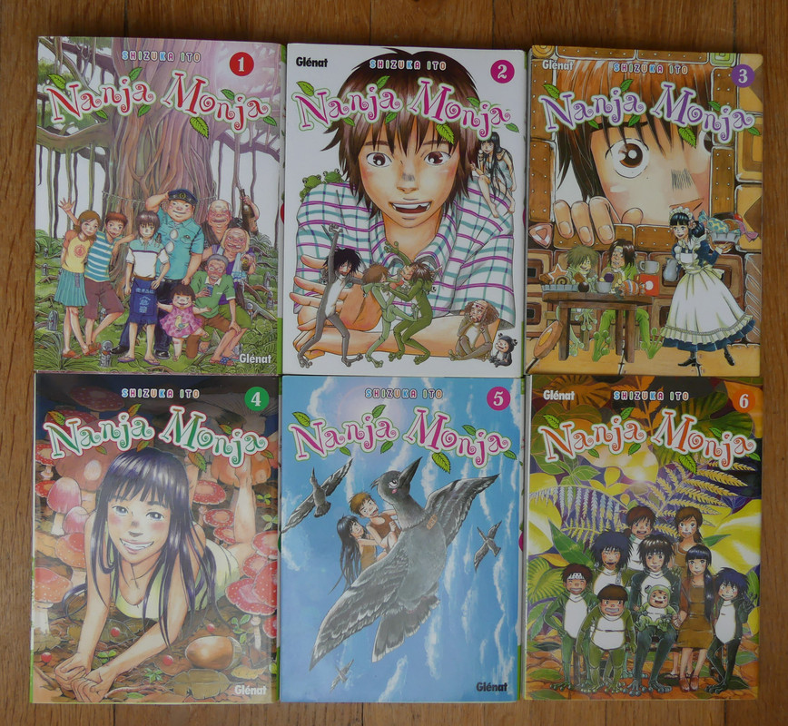 6 MANGAS NANJA MONJA  T 1 à 6 ITO EO Française 1