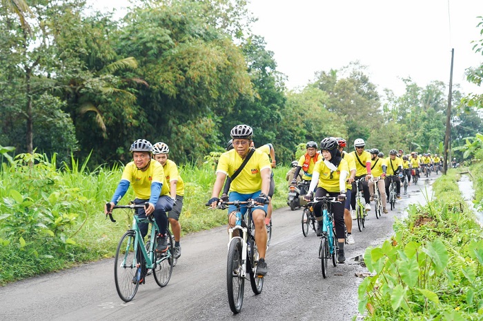 PT Kereta Api Indonesia (Persero) sukses menyelenggarakan event KAI 100K 2022, Sabtu (24/9/2022).