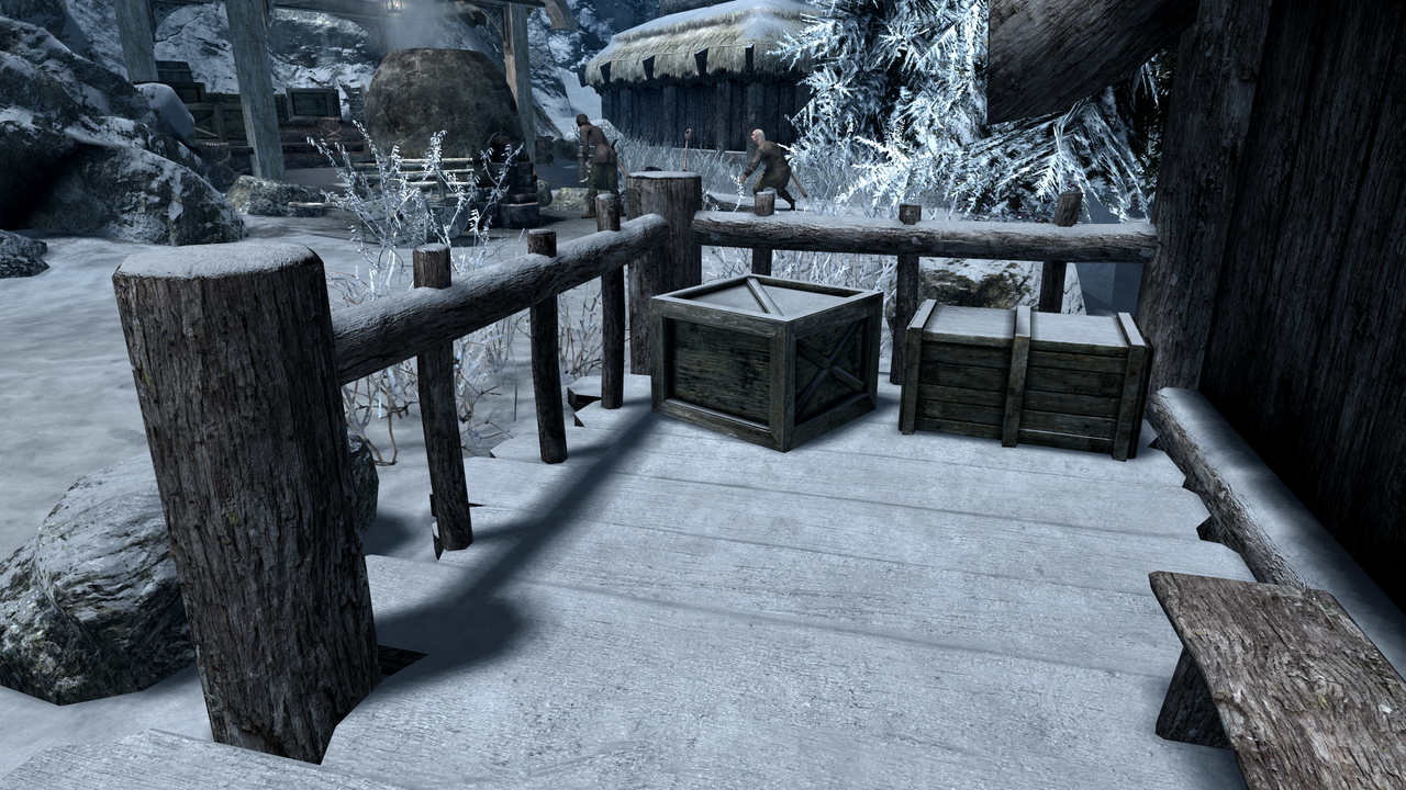 2 No BDS, bEnableProjecteUVDiffuseNormals=1, bEnableImprovedSnow=0