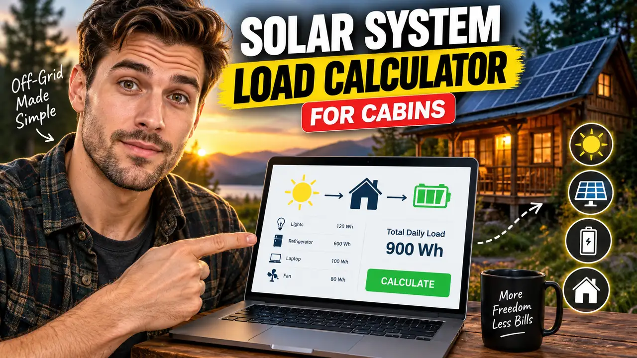 Solar System Load Calculator For Cabins Estimate