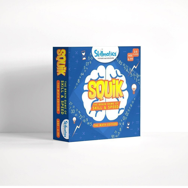 Skillmatics : SQUIK Sentence Edition | Exciting Strategy Game for Kids, Adults and Families | Learn Parts of Speech, Nouns, Verbs, Pronouns, Adjectives | Ages 6-99