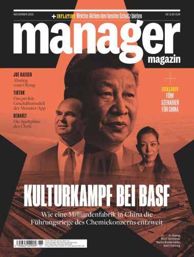 Cover: Manager Magazin Wirtschaft aus erster Hand No 11 November 2022