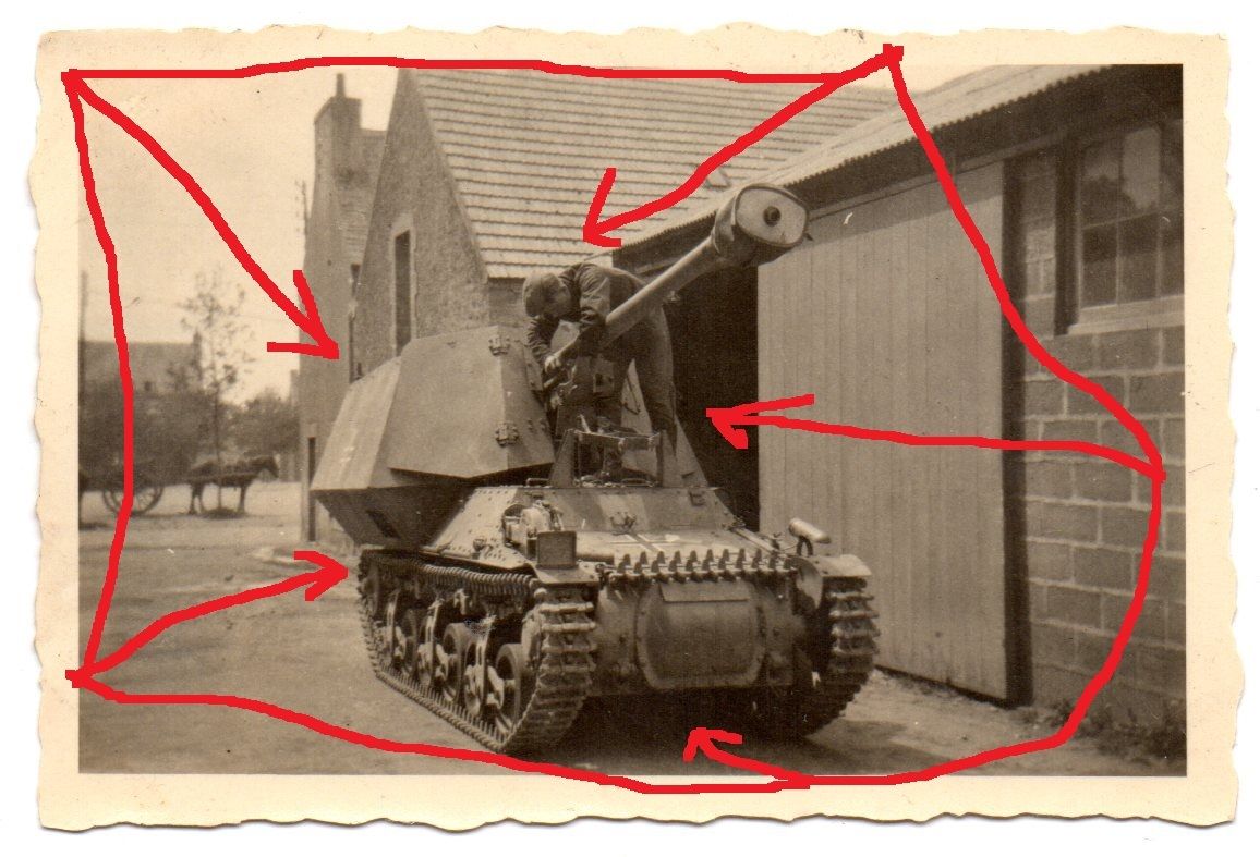 Panzerjäger Marder I SdKfz 135 , 2 WK Foto Nr 2