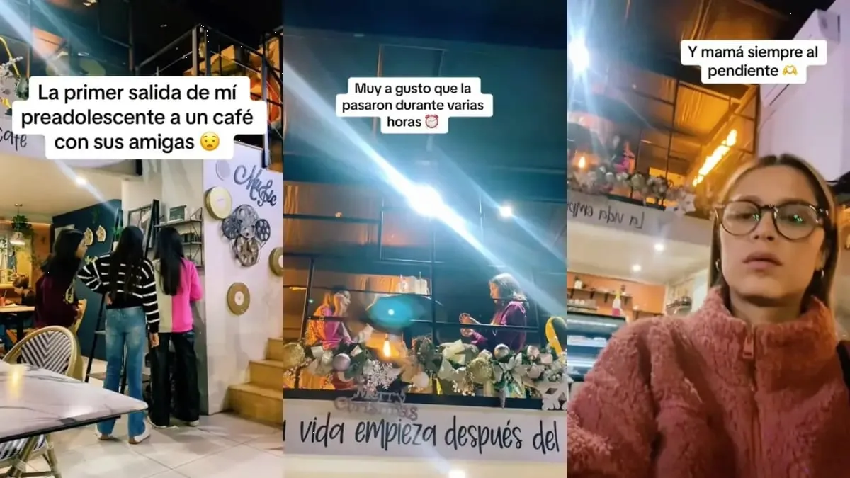 Critican a madre por acompañar a su hija en su primera salida de amigas