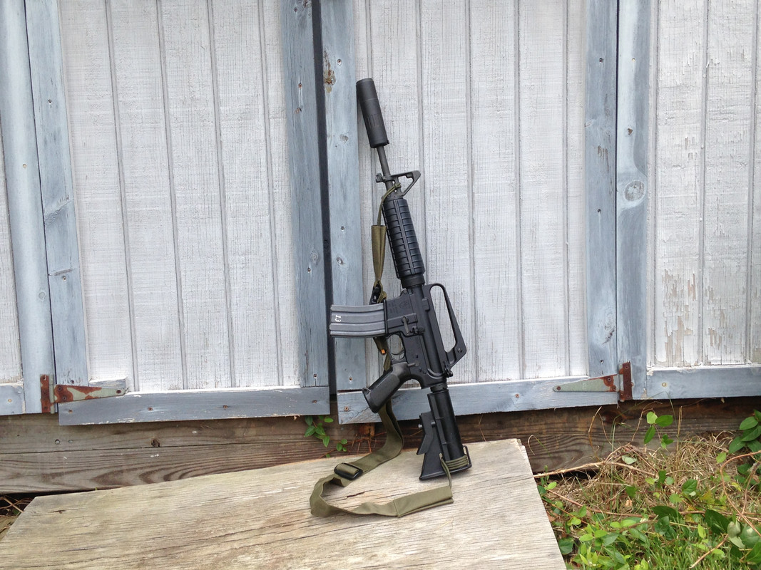 ar 15 with iron sights