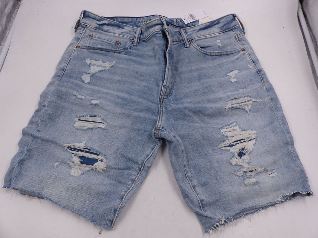 AMERICAN EAGLE AIRFLEX+ JEAN SHORTS IN WMNS SIZE 36 34411009