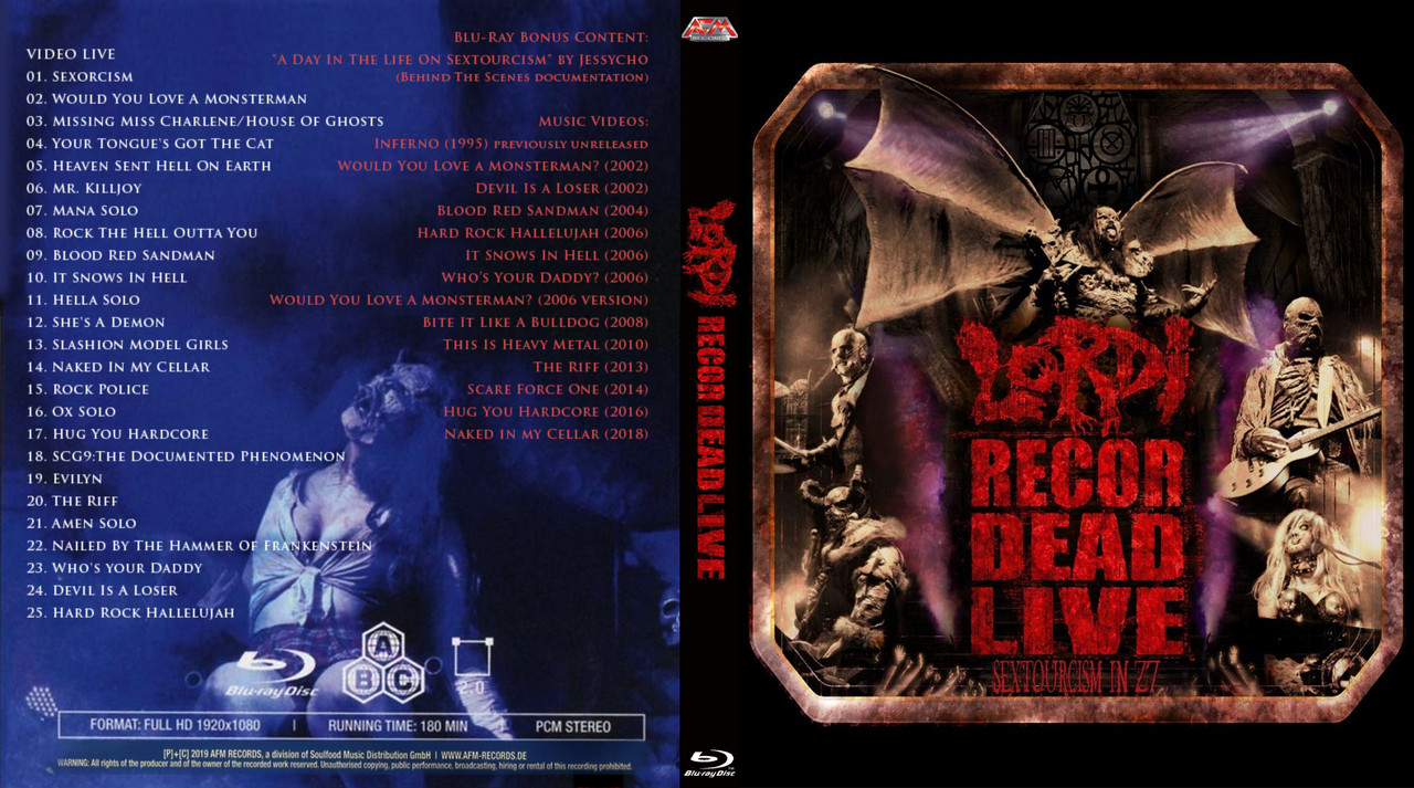 Lordi - Recordead Live - Sextourcism In Z7