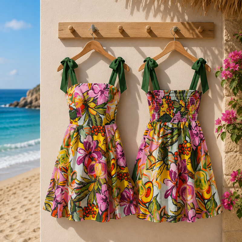 Pink Kiwi Dress