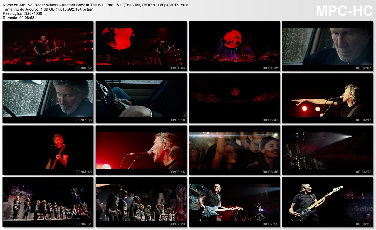 Roger Waters - Another Brick In The Wall Part I & II (The Wall) (BDRip 1080p) [2015]