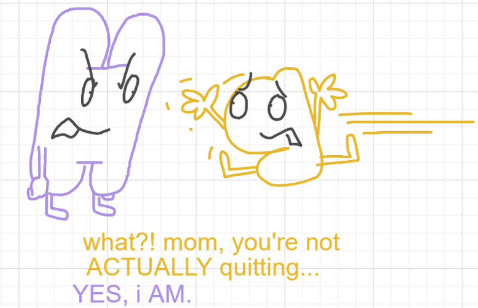 A panel from The Prime Number Few, episode eight of the Board Boards object show by Furretwalk/WalkingFurret.