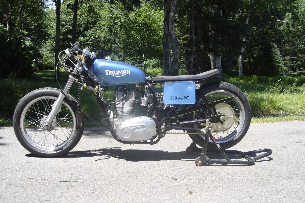 B25 land speed bike first year