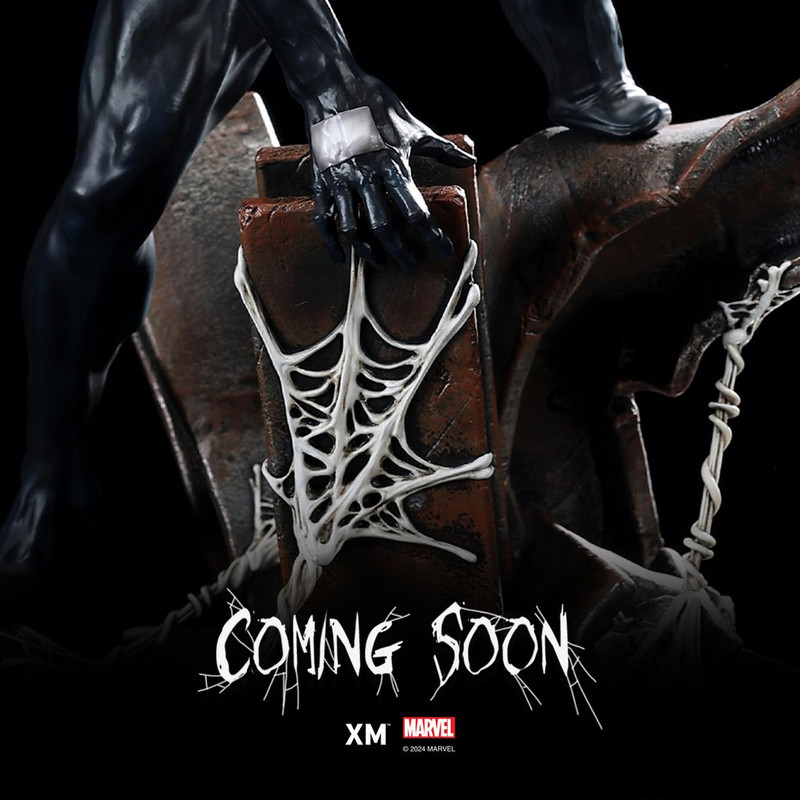 Premium Collectibles : Symbiote Spider-Man 1/4 Statue  01-PO-Coming-Soon-2