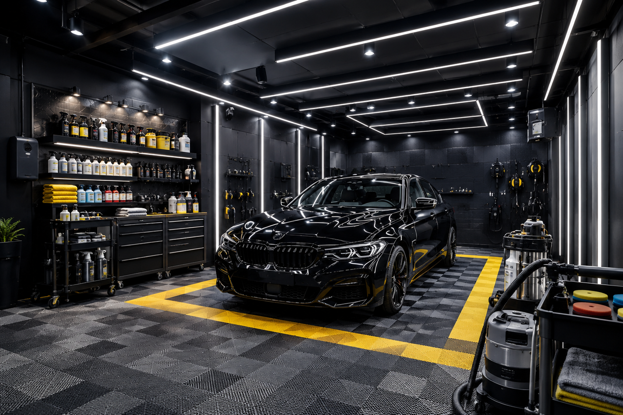 Professional Detailing Studio Setup Hyderabad