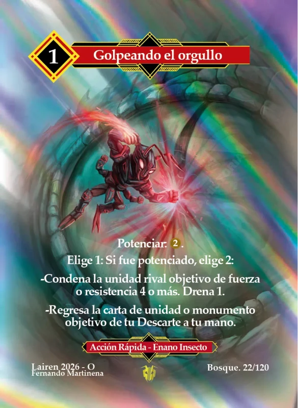 GOLPEANDO EL ORGULLO