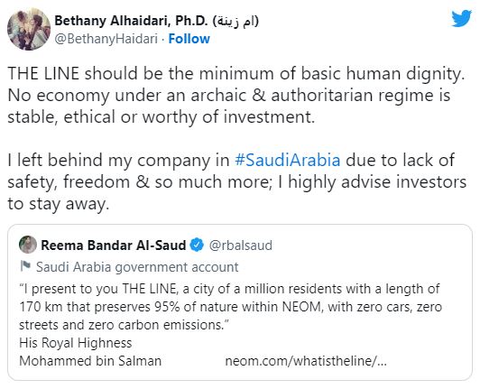 Saudi Arabia(Crown Prince Mohammed bin Salman) is building a 170 km long city in a straight line. Saudi Arabia(Crown Prince Mohammed bin Salman) is building a 170 km long city in a straight line.