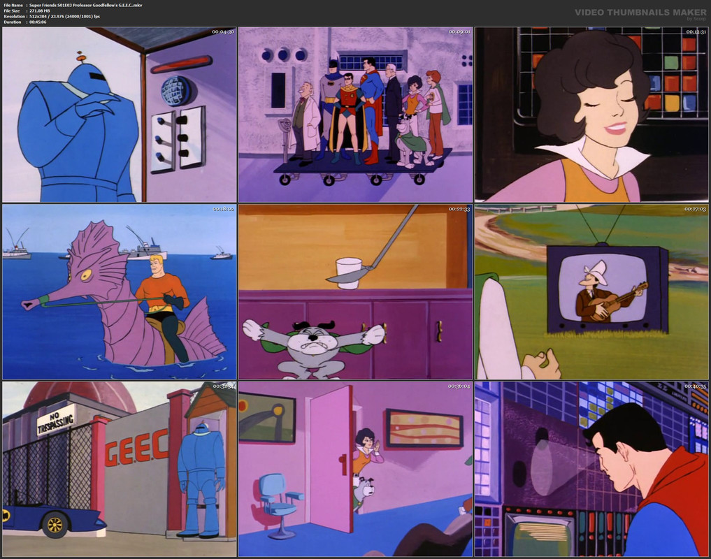 Super Friends S01E03 Professor Goodfellow's G.E.E.C..mkv