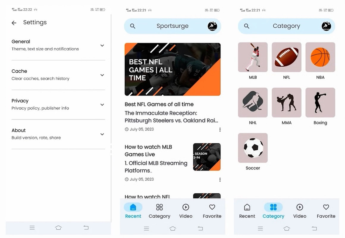 Sportsurge 1.0.0 Apk