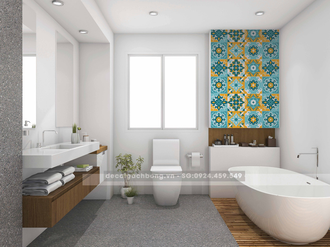 Decal gạch bông - giải pháp trang trí cho người bận rộn - 1