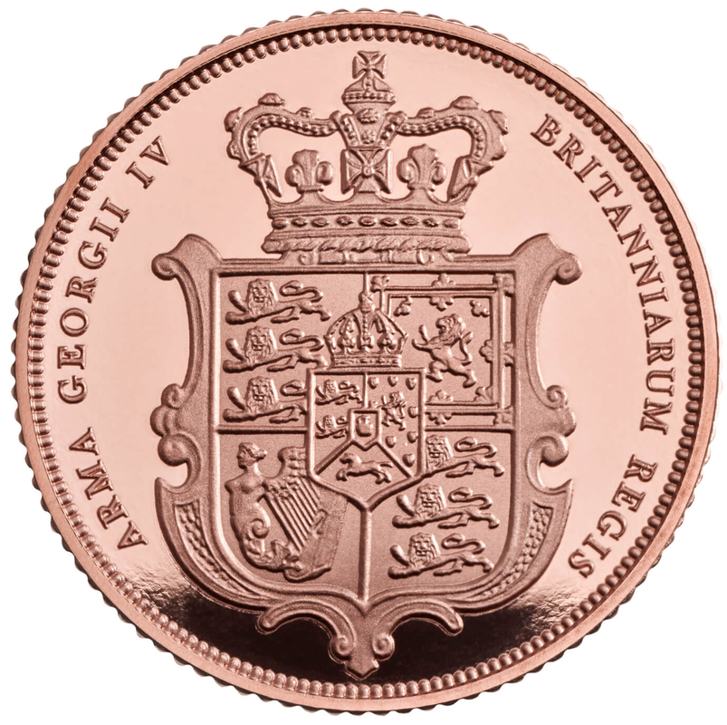 2025 Proof Shield Quarter Sovereign Reverse