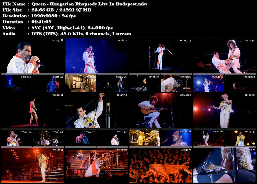 Re: Queen - Hungarian Rhapsody 1986