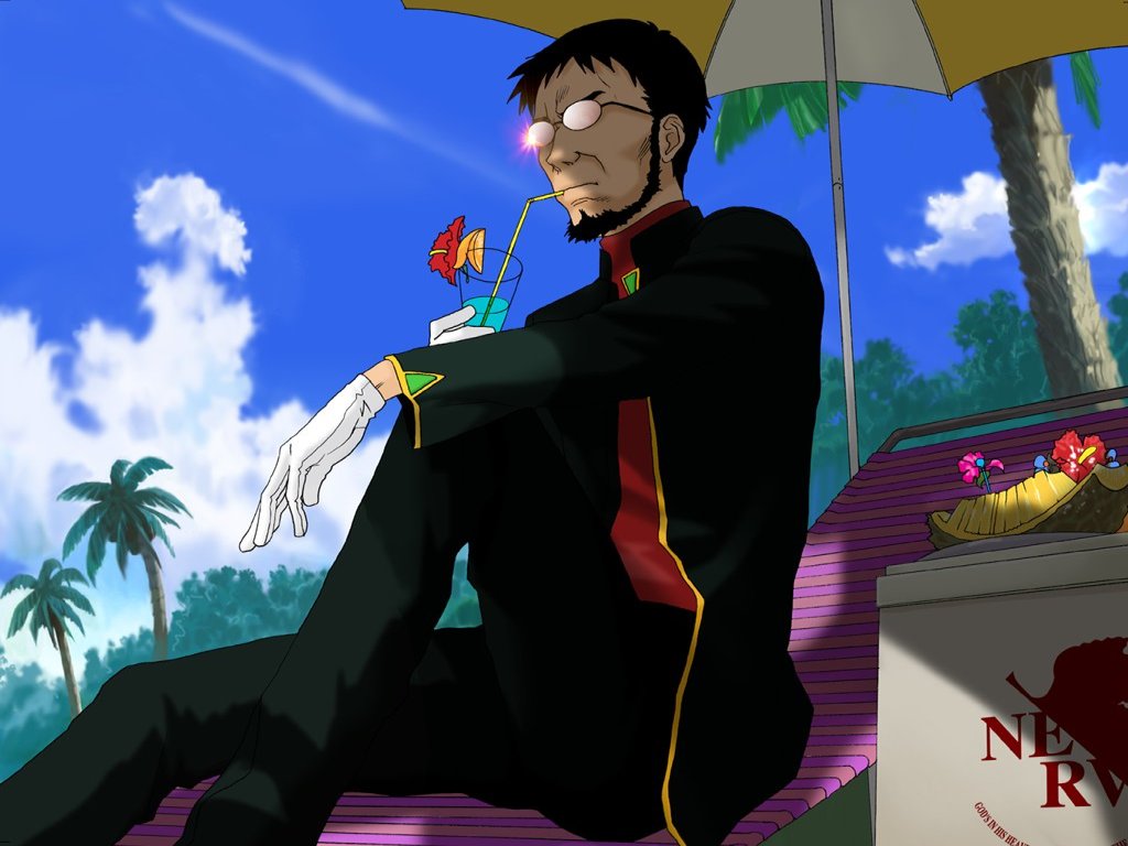 ikari-gendou-neon-genesis-evangelion-and-1-more-df60480a509652c820d6e3fbe0bf33b0