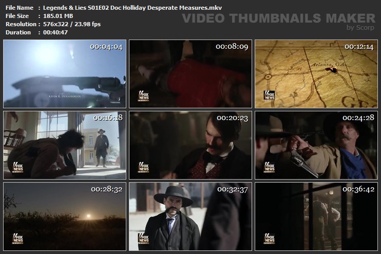 Legends & Lies S01E02 Doc Holliday Desperate Measures.mkv