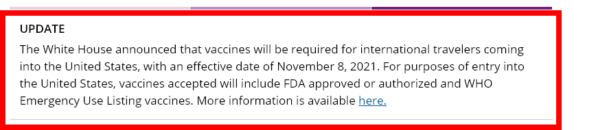 Coronavirus en USA: Nuevos requisitos, test, trámites - Foro USA y Canada