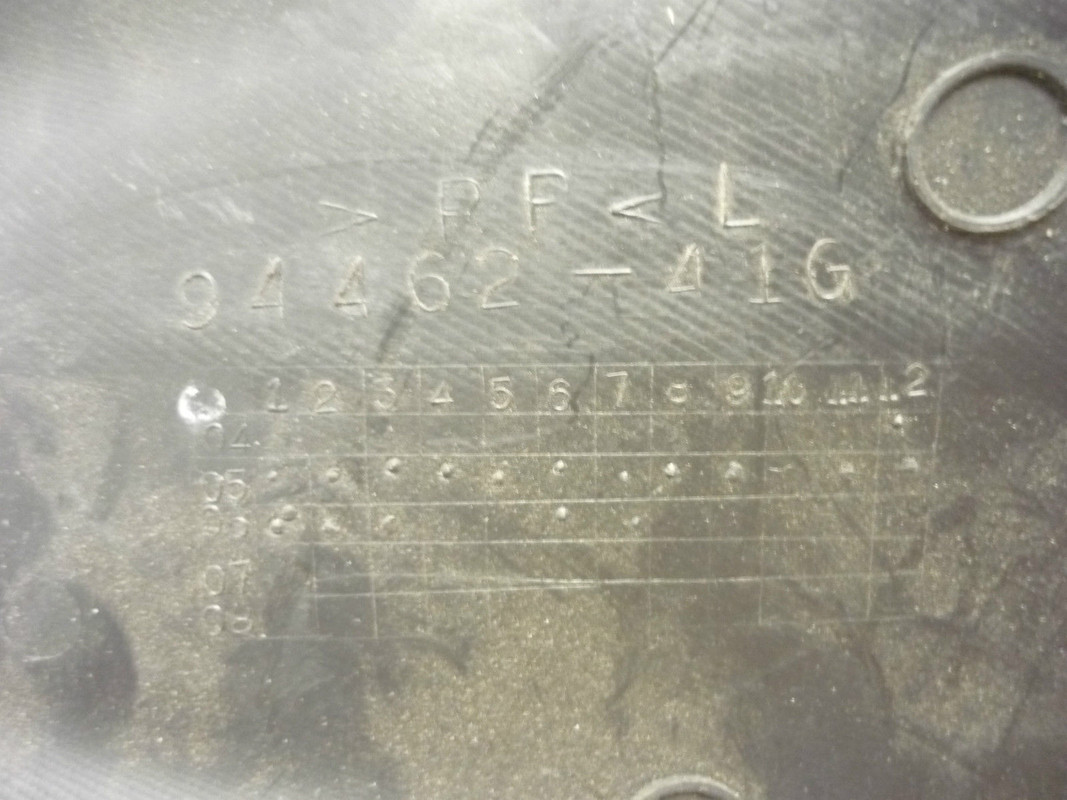 Mold date punch grid