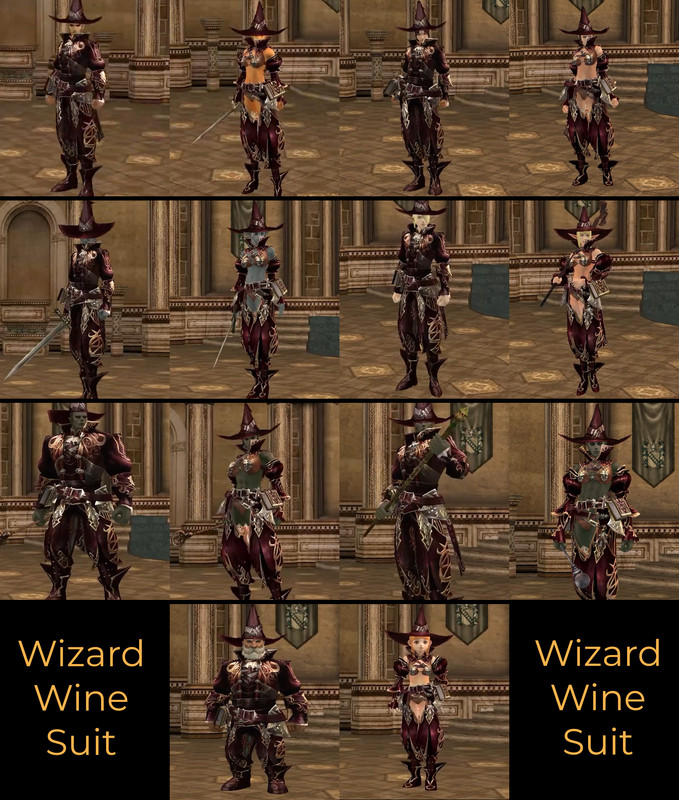 Wizard Wine Suit