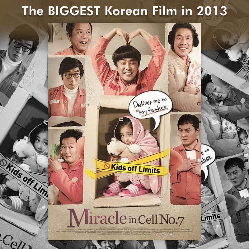 Poster film Miracle In Cell No.7 versi Korea Selatan