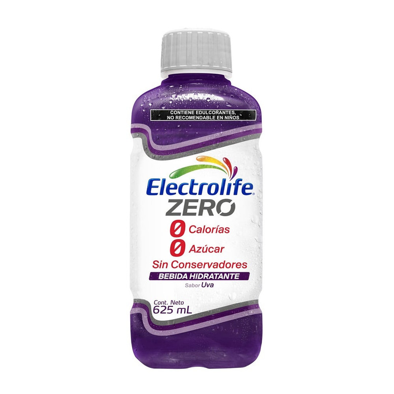ELE ELECTROLIFE ZERO UVA 625 ML     7502268541491