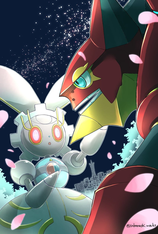 magearna-and-volcanion-pokemon-and-2-mor