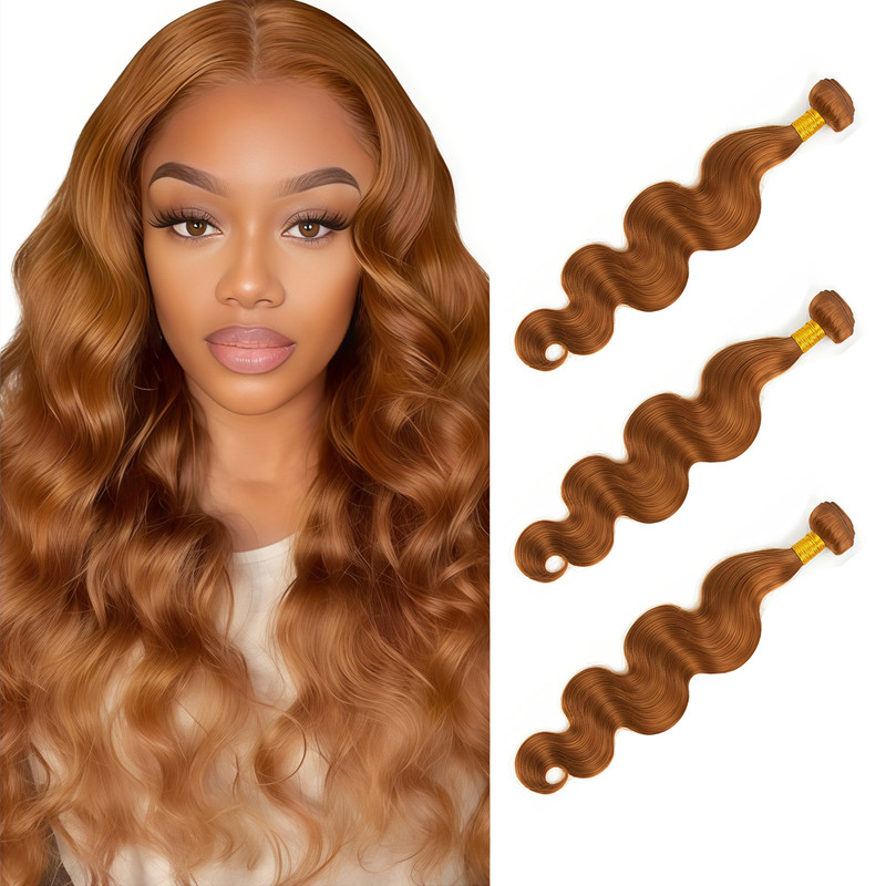 Light Brown Bundles Human Hair (7)