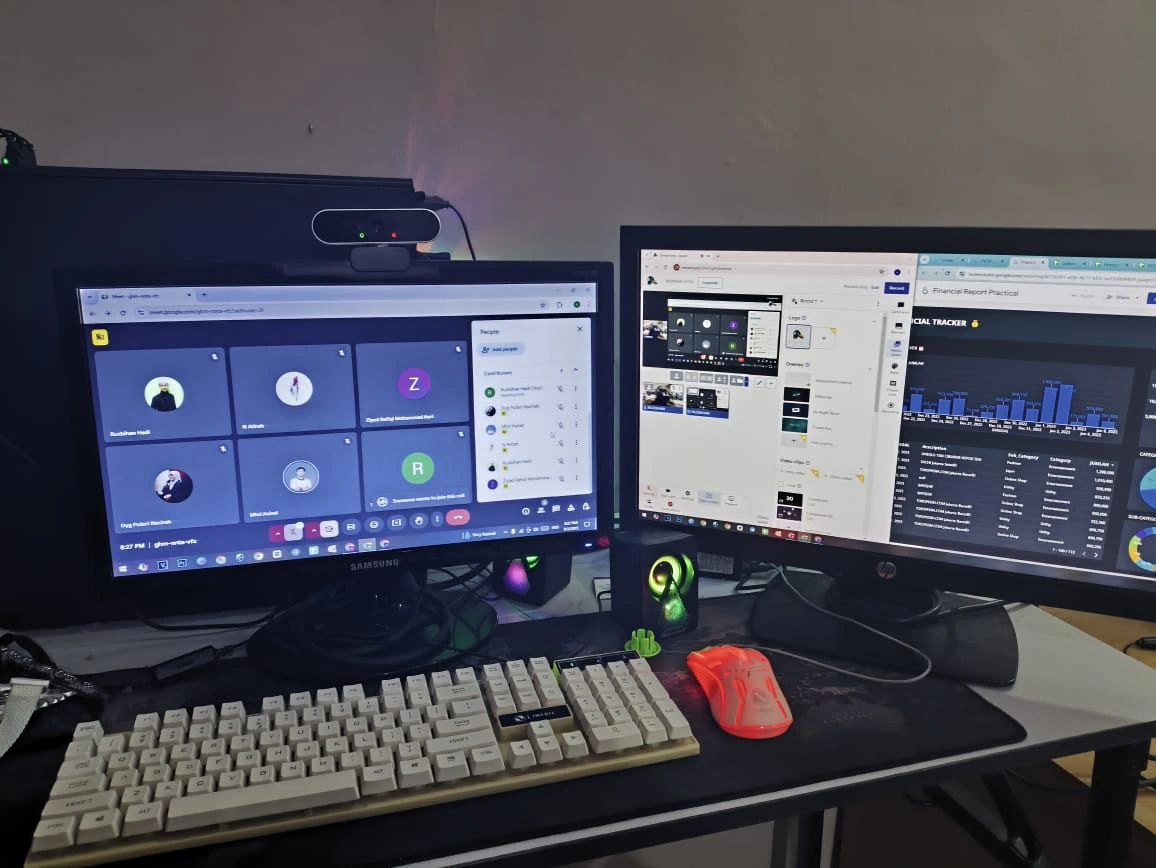Webinar bina dashboard guna Ai