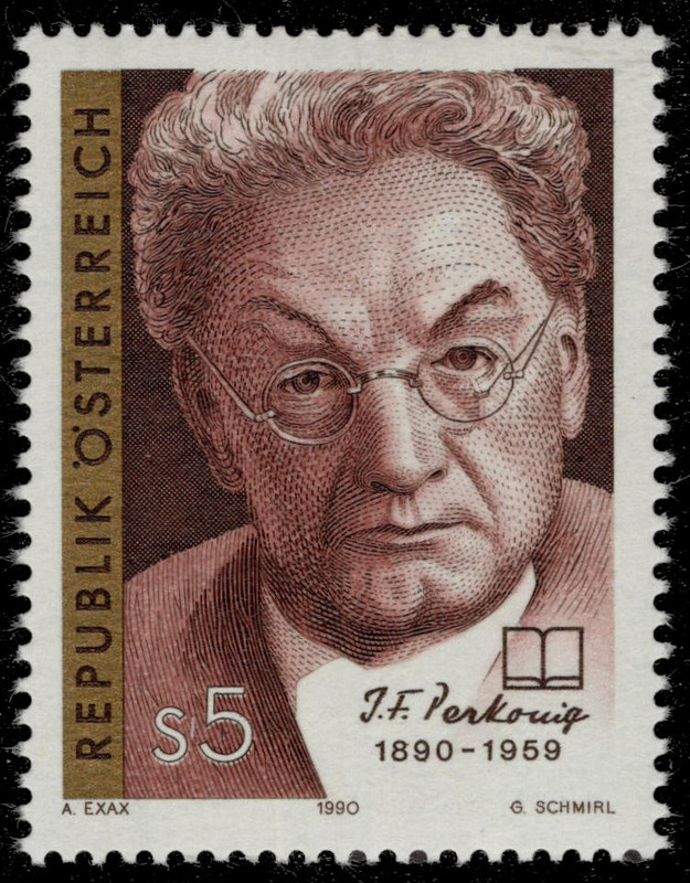 AUSTRIA 1513 - Joseph Perkonig "Novelist" (pc45551)